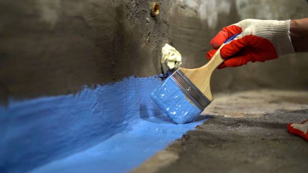 Commercial Wet Basement Repair project at a Wilkinson, IN business property by SJ Waterproofing Pros